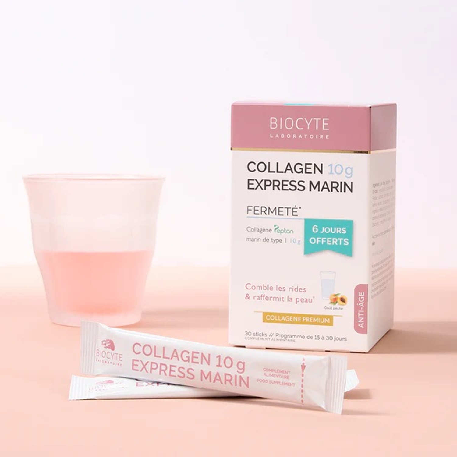 Висококонцентрована формула морського колагену Biocyte Collagen Express Marin 10 g